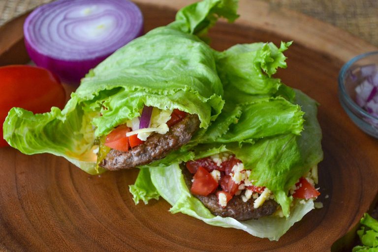 Bonafide Lettuce Wrapped Burger Recipes Jamaica 0921