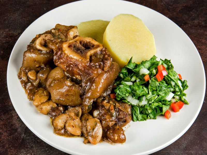 Jamaican Cow Foot and Broad Beans Recipe