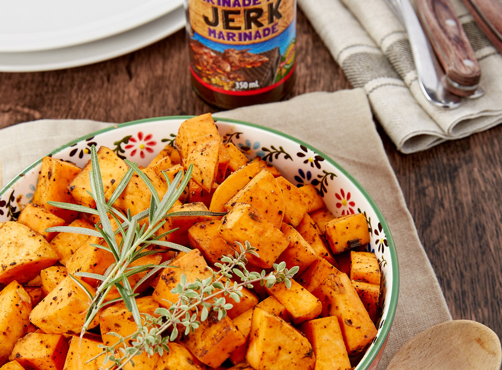 Jerk Sweet Potatoes Recipe