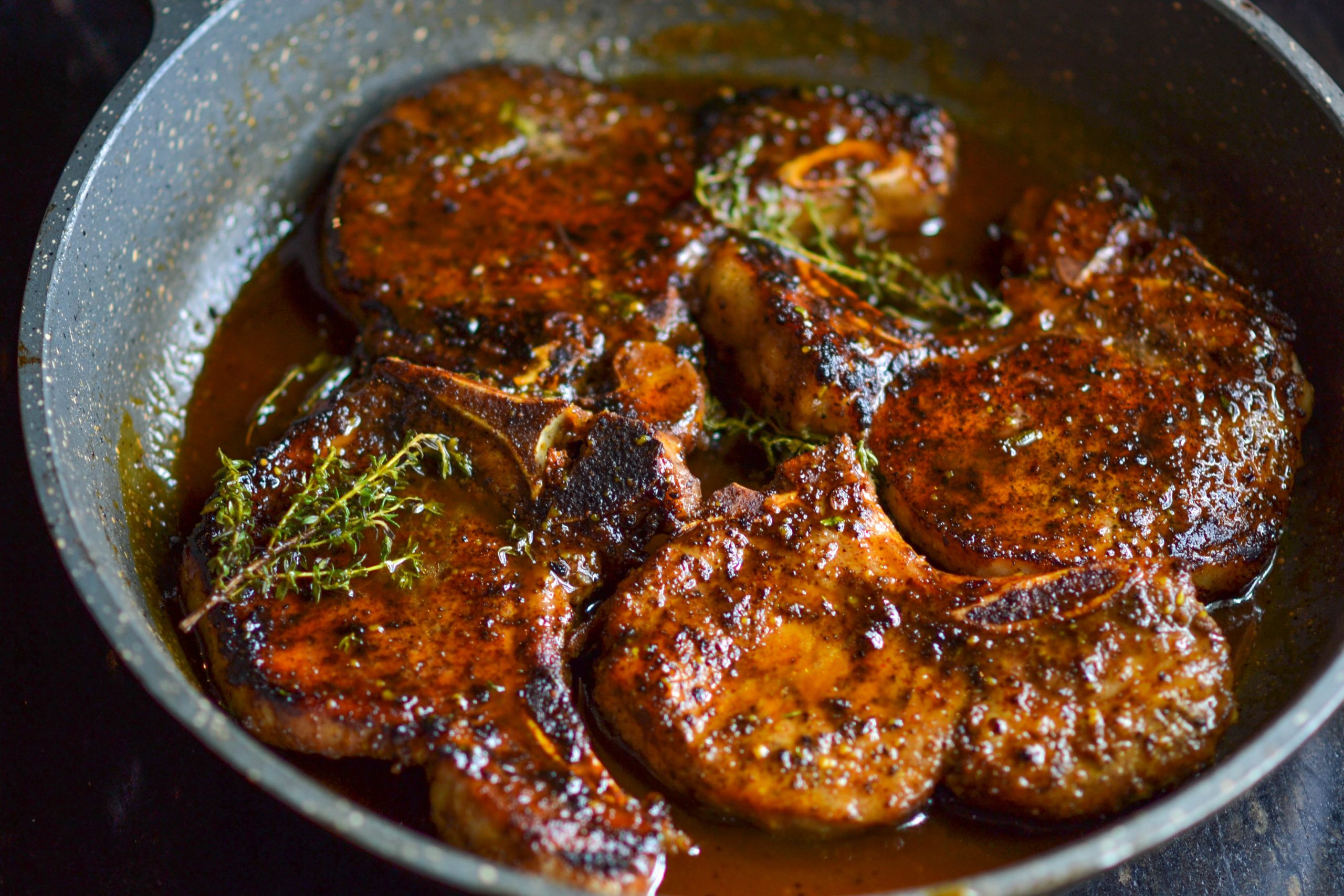 Honey Mustard Pork Chops